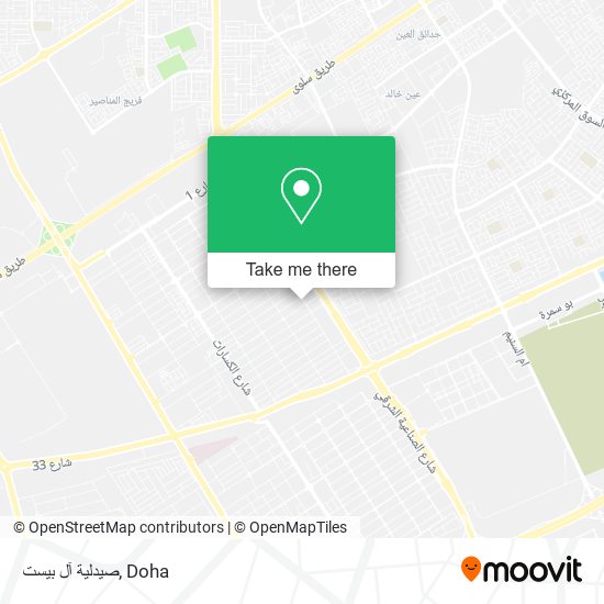 صيدلية آل بيست map