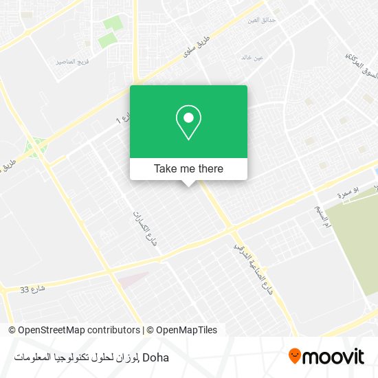 لوزان لحلول تكنولوجيا المعلومات map