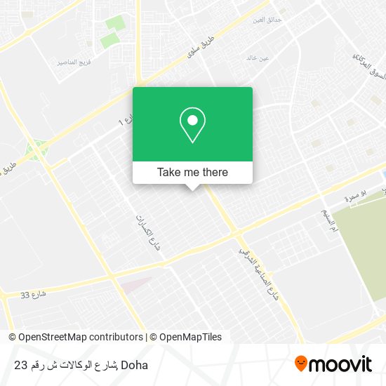 شارع الوكالات ش رقم 23 map