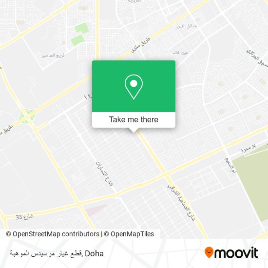 قطع غيار مرسيدس الموهبة map