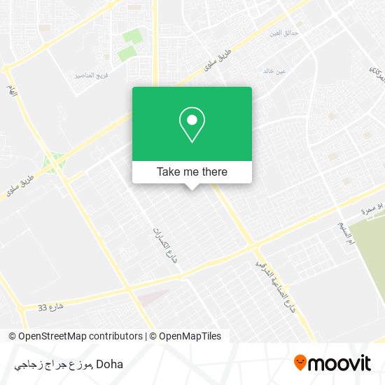 موزع جراج زجاجي map