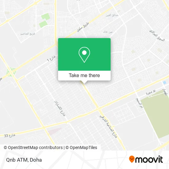Qnb ATM map