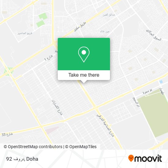 دروف 92 map