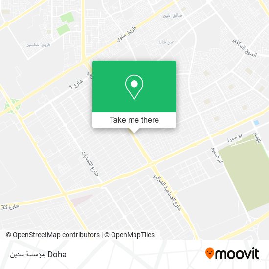 مؤسسة سدين map