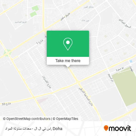 اس تي ال ال - معدات مناولة المواد map