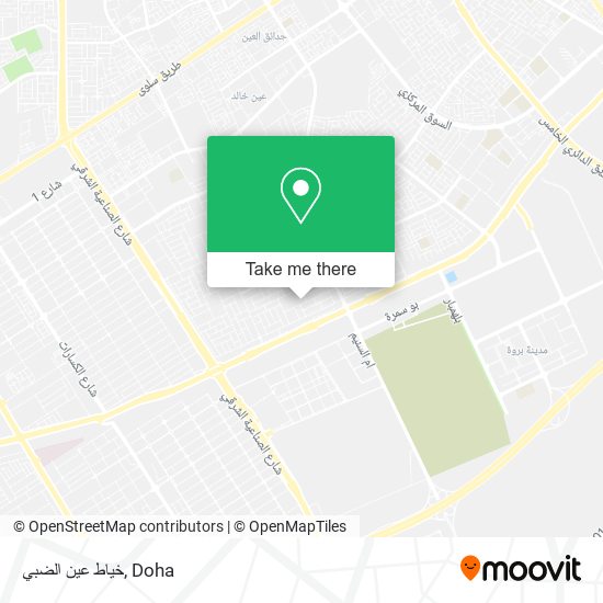 خياط عين الضبي map