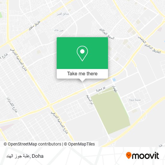علبة جوز الهند map