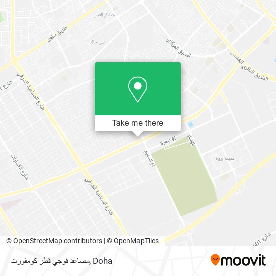 مصاعد فوجي قطر كومفورت map