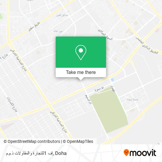إف 1للتجارة والمقاولات ذ.م.م map