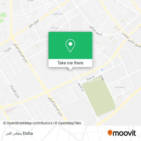مجلس البدر map