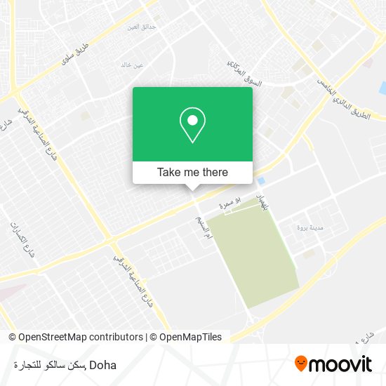 سكن سالكو للتجارة map