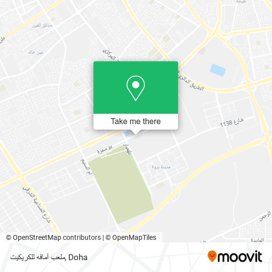 ملعب أمافه للكريكيت map