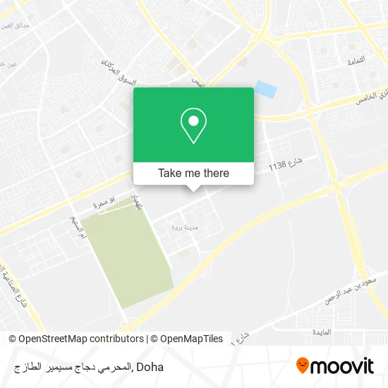 المحرمي دجاج مسيمير الطازج map