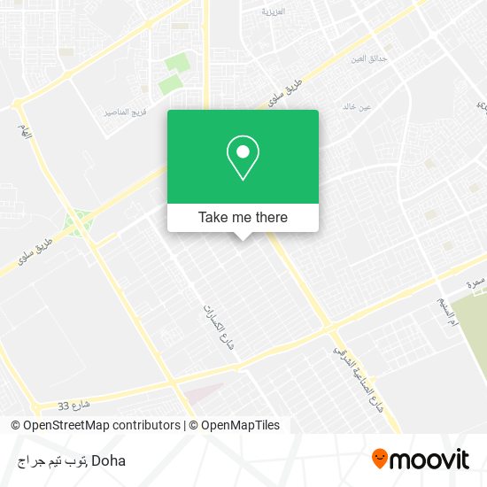 توب تيم جراج map
