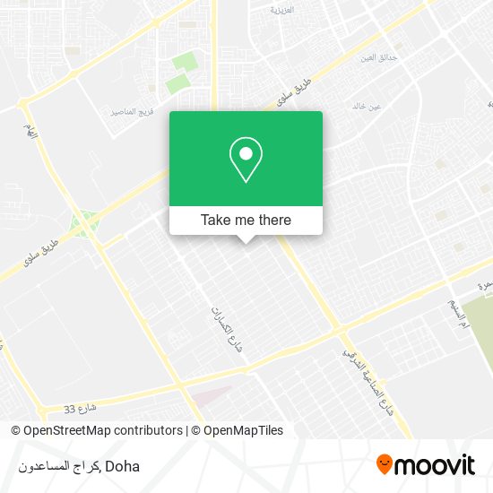 كراج المساعدون map