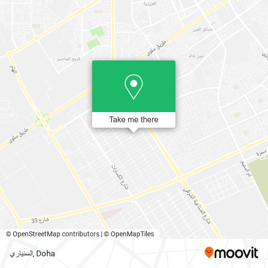 السنياري map