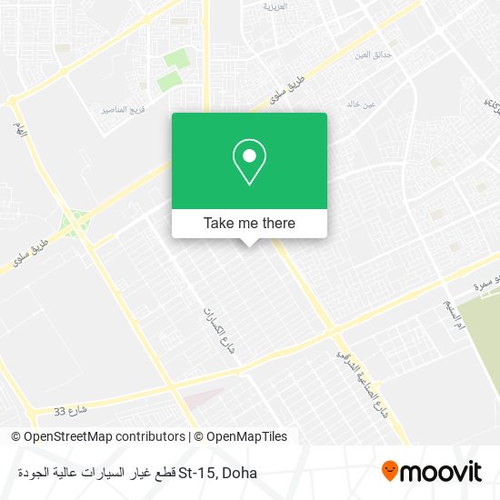 قطع غيار السيارات عالية الجودة St-15 map