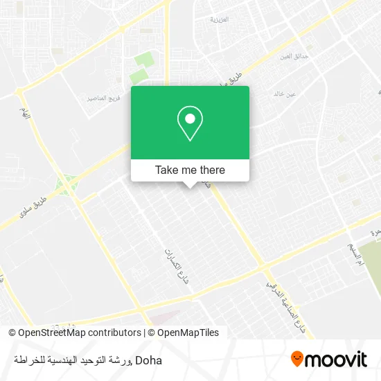 ورشة التوحيد الهندسية للخراطة map
