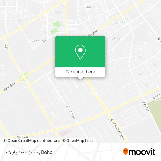 خالد بن محمد واولاده map