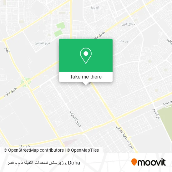 وزيرستان للمعدات الثقيلة ذ.م.م قطر map