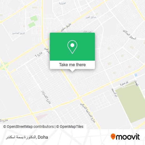 الدكتورة بسمة اسكندر map