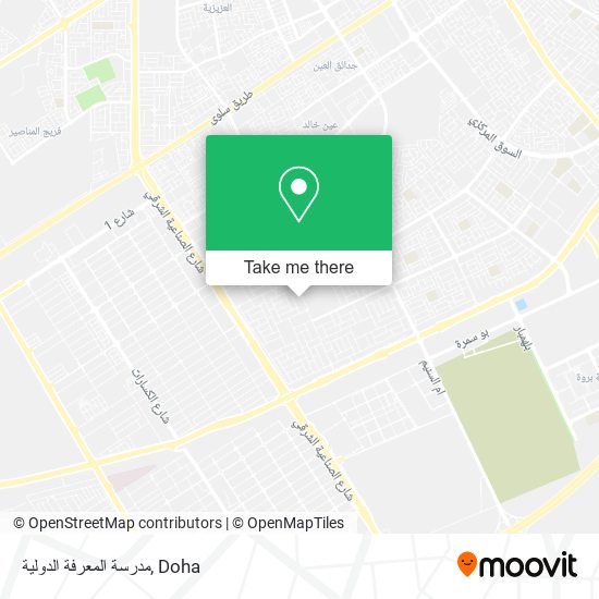 مدرسة المعرفة الدولية map
