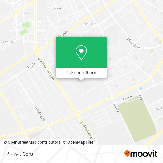عين خالد map