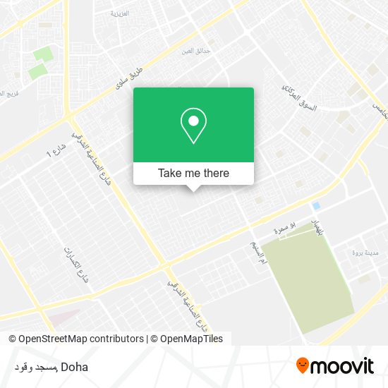 مسجد وقود map