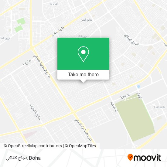 دجاج كنتاكي map
