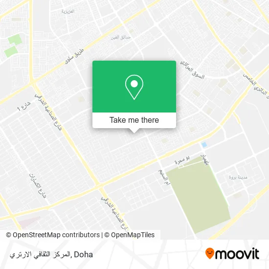 المركز الثقافي الارتري map