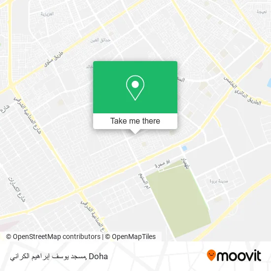 مسجد يوسف إبراهيم الكراني map