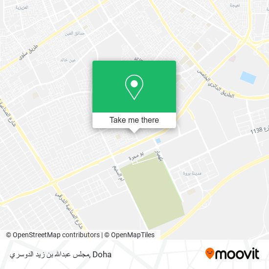 مجلس عبدالله بن زيد الدوسري map