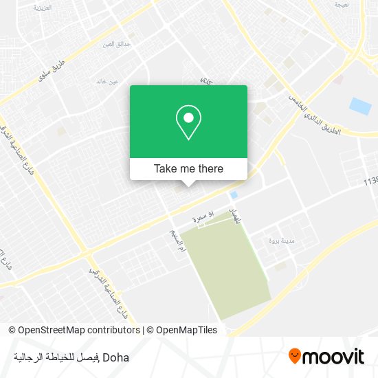 فيصل للخياطة الرجالية map