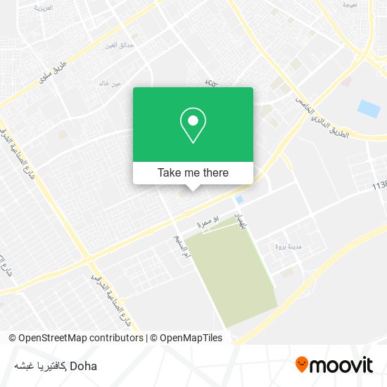 كافتيريا غبشه map