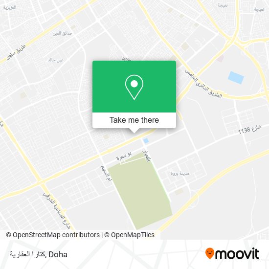 كتارا العقارية map