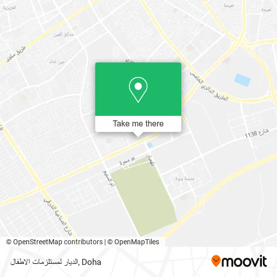 الديار لمستلزمات الاطفال map