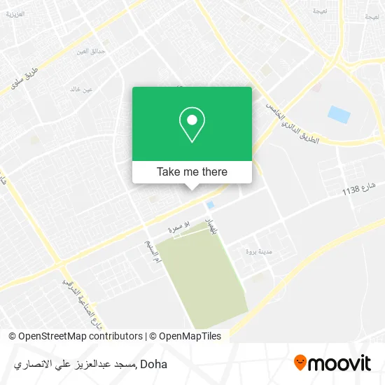 مسجد عبدالعزيز علي الانصاري map