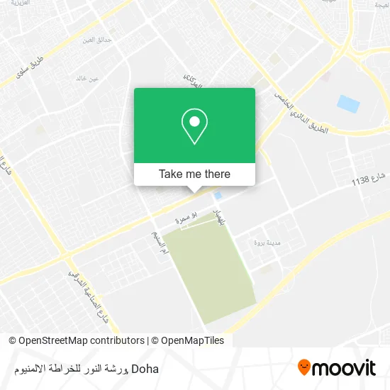 ورشة النور للخراطة الالمنيوم map