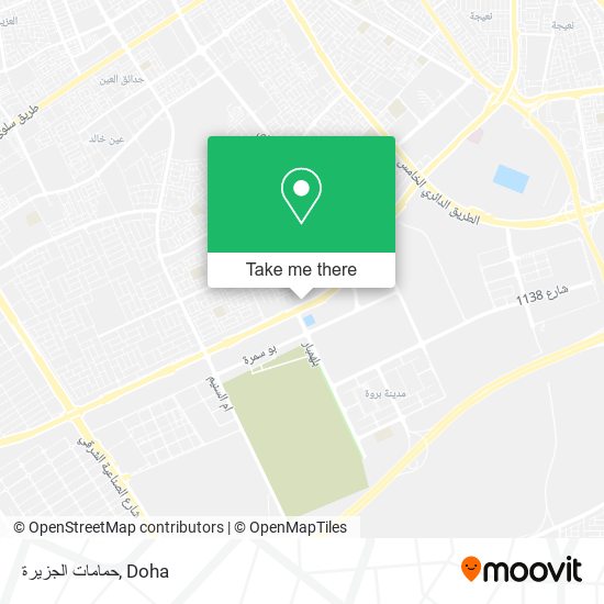 حمامات الجزيرة map