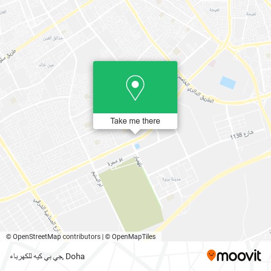 جي بي كيه للكهرباء map