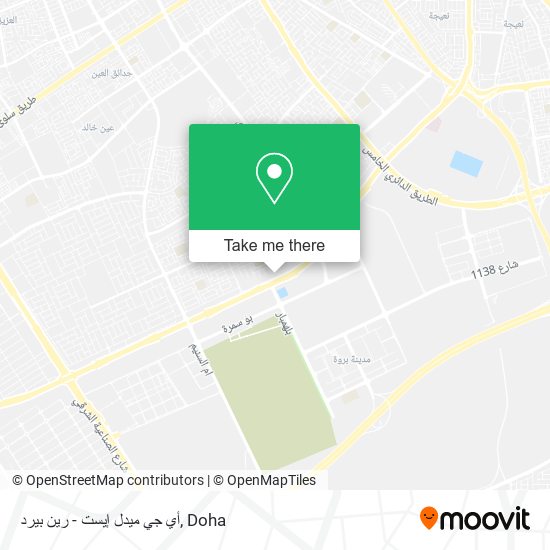 أي جي ميدل إيست - رين بيرد map