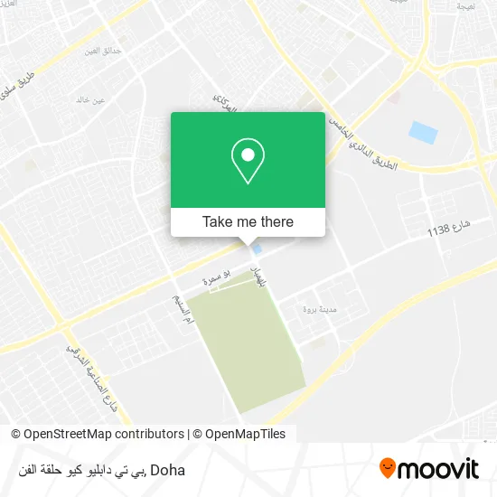 بي تي دابليو كيو حلقة الفن map