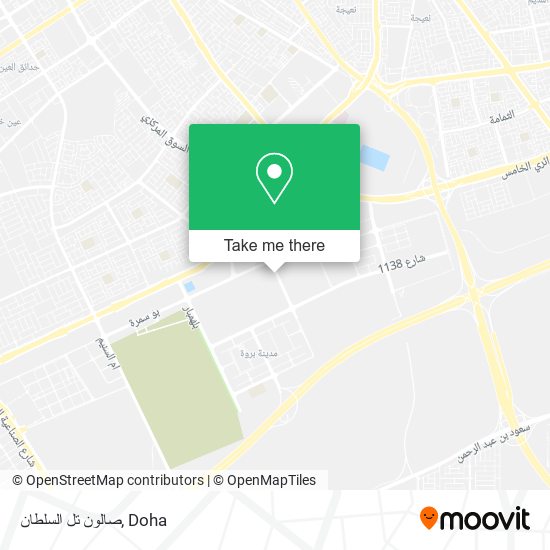 صالون تل السلطان map