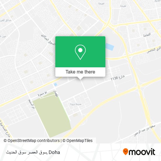 سوق العصر سوق الحديث map