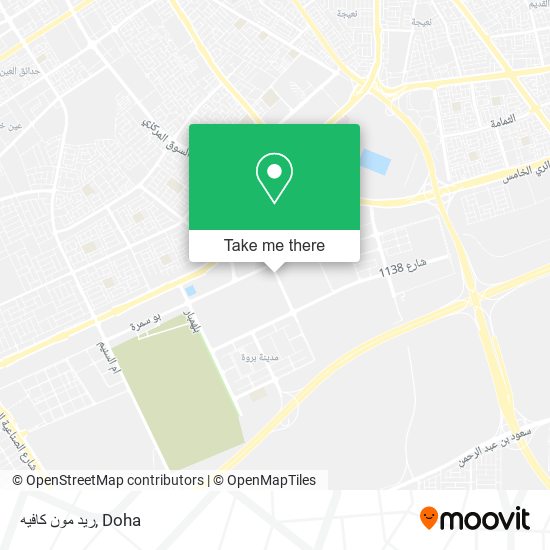 ريد مون كافيه map