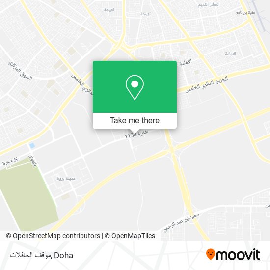 موقف الحافلات map