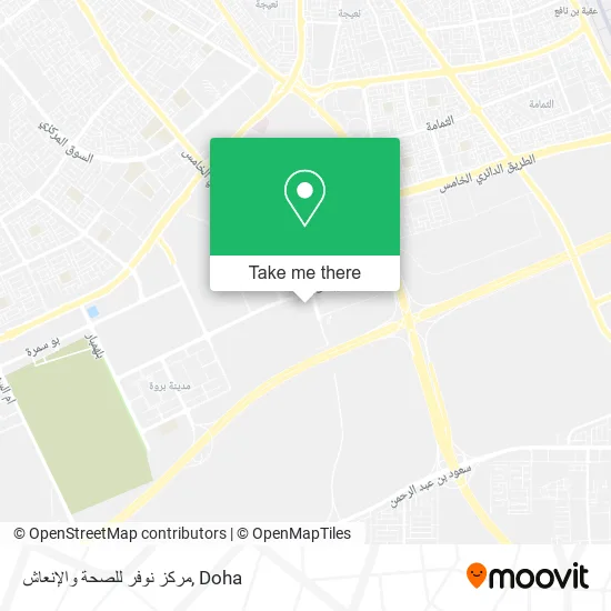 مركز نوفر للصحة والإنعاش map