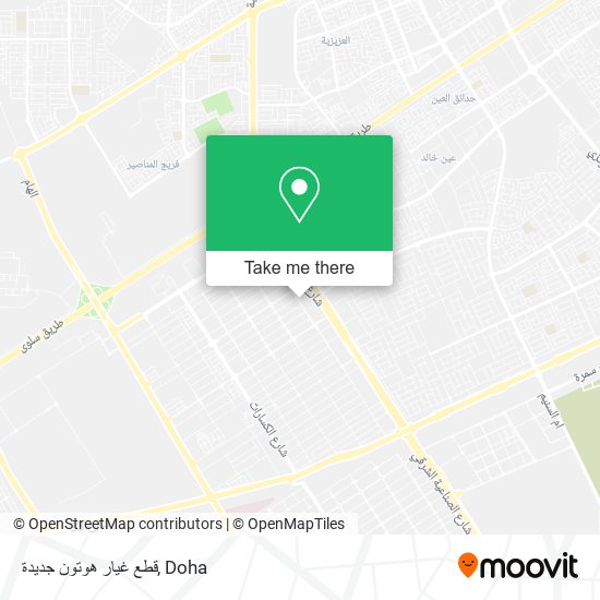 قطع غيار هوتون جديدة map