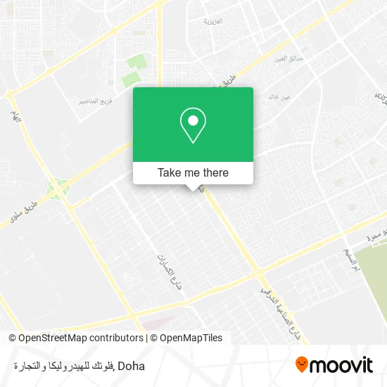 فلوتك للهيدروليكا والتجارة map