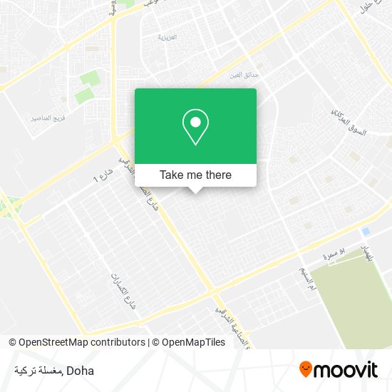 مغسلة تركية map